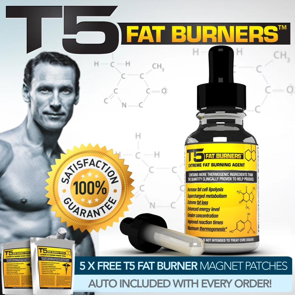 T5 Fat Burners Serum Strong Legal Slimming Diet Weight Loss Pills UK