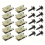 100Pcs Metal U Clips for Car Modification Screw Base Bumper Protection Trim Installation 1