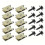 100Pcs Metal U Clips for Car Modification Screw Base Bumper Protection Trim Installation 7