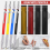 1 Set Mechanical Carpenter Pencil with 78 Refills and Sharpener, Pencils,Deep Hole Long-Nib Marker 4