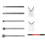 AT-CT "I-Deal" Plastic Chamfering Tool Round Hole Expansion Drill Chamfer for Model Making Hobby DIY Tools 8