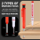 1 Set Mechanical Carpenter Pencil with 78 Refills and Sharpener, Pencils,Deep Hole Long-Nib Marker 5