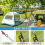 Guy Element, Pack of 25 Ladder Elements for Awnings, Rubber Camping Element,Rubber Tensioner,Tent 5