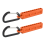 2pcs Screwdriver Bit Holder Storage Organizer,10-Hole Orange for 1/4inch Hex Shank & Drill Case 1