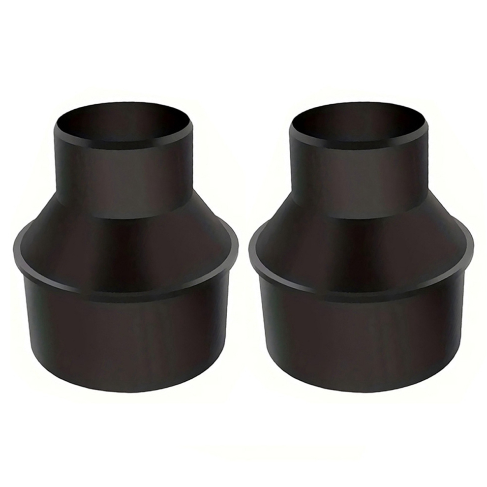 2Pcs 70136 4Inch Hose To 2-1/2 Inch Cone Reducer, Dust Collection Fittings For 4853128040467