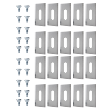Trimmer Blade Lawn Mower Grass Replacement Cutter for /Garden Robotic Lawnmower Tools 20PCS,A
