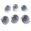 6 PCS Luminous Mini Figures Ghost Devil Ornaments Decor Halloween Party Home Gift Horror Props 8