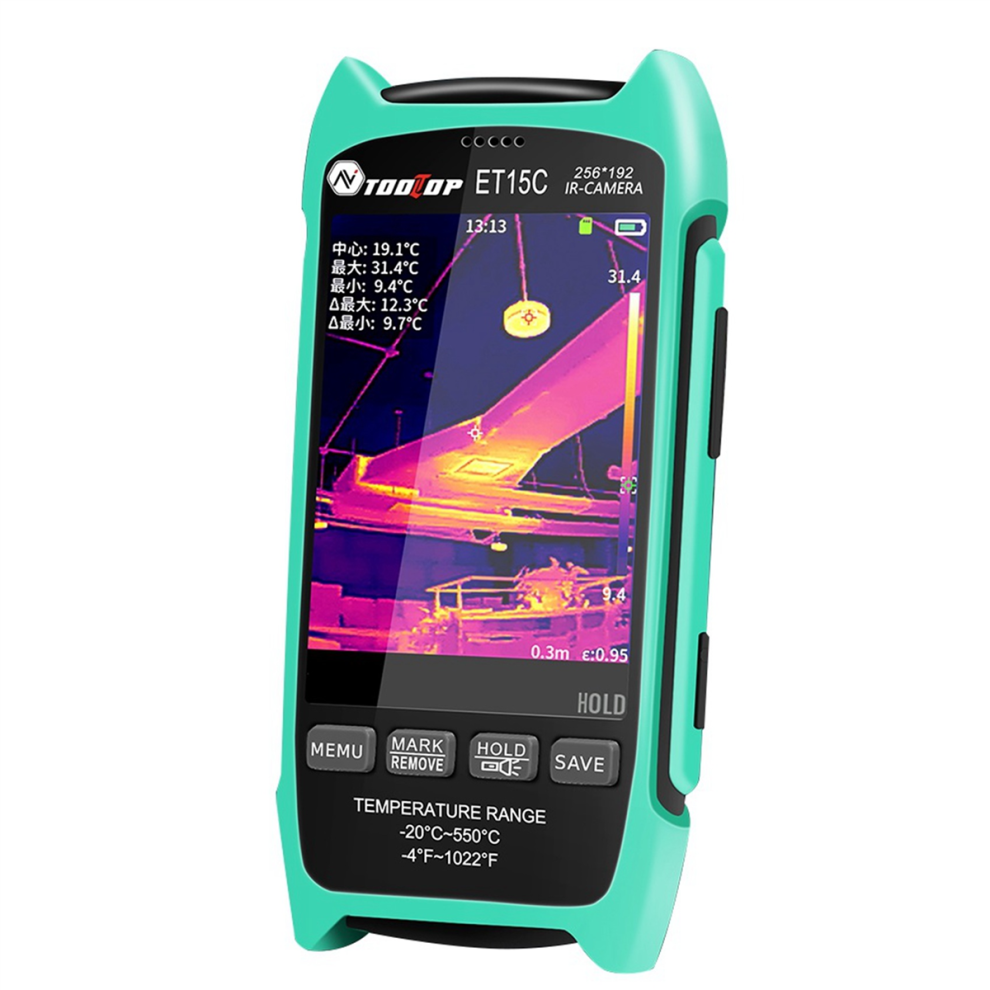 Et15c 3.5Inch Thermal Imager 256X192 Portable Imaging Camera -20-+550 Automotive & Circuit Repair Tool 4853128038310