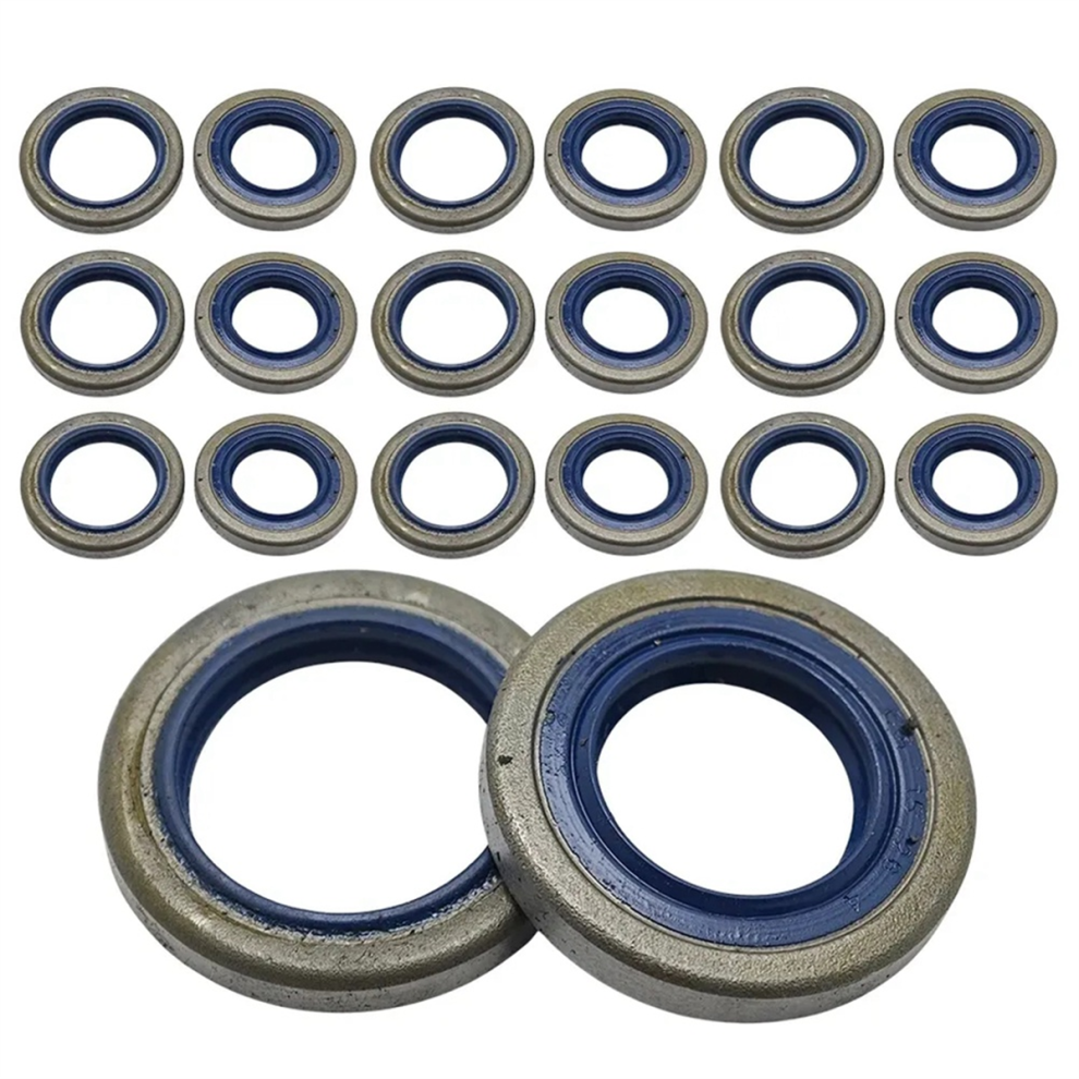10Pcs Oil Seal Set For 362 365 & Special 371Xp 371 K 372 Xp 375 Epa Chainsaw 503260301 505275719 4853128045455