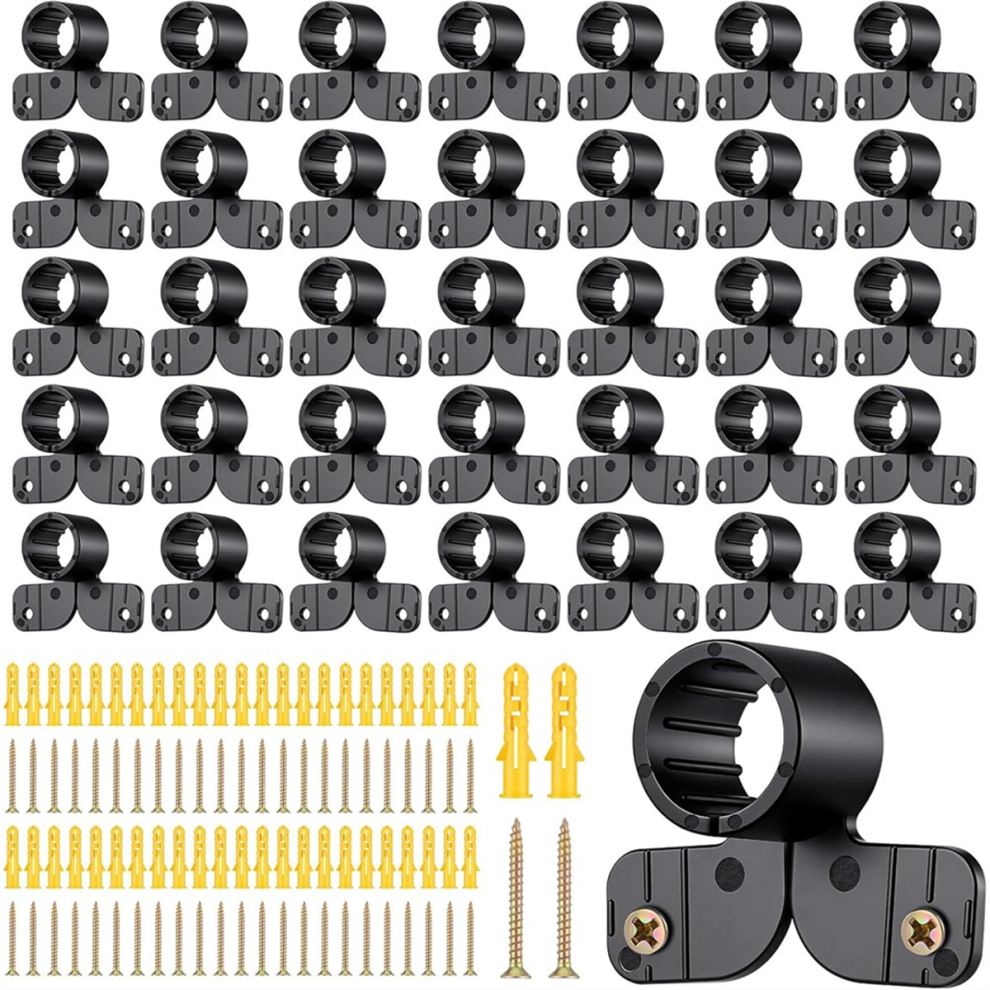 50 Pack 1/2 Inch Suspension Pipe Clamp Pex Clamps Conduit With Screws For Copper Cpvc Tubing Supports 4853128042775