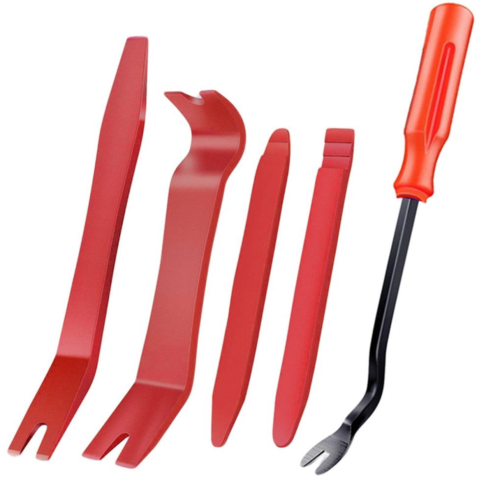 Photos - Car Service Station Equipment Jehiatek Disassembly Tools Automotive Interior Tool Pliers Fastener Remover Stereo Removal Red 