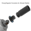 2set Low Profile Impact Socket Adapter Set,Versatile Insert Ratchet Drive Kit,for ,Power 5