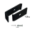 Mounting Set for Grid Mats, Attaching to Walls or Posts,Double Rod Mesh Fence Posts,for Double 5