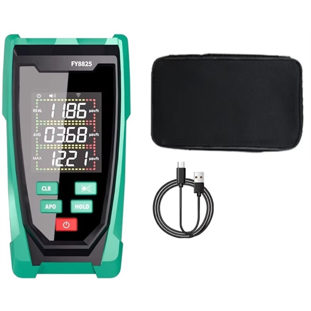 Geiger Counter Multifunctional Radiation Detector Nuclear Monitor For /Î Rays Portable Radioactivity Tester 4853128052088