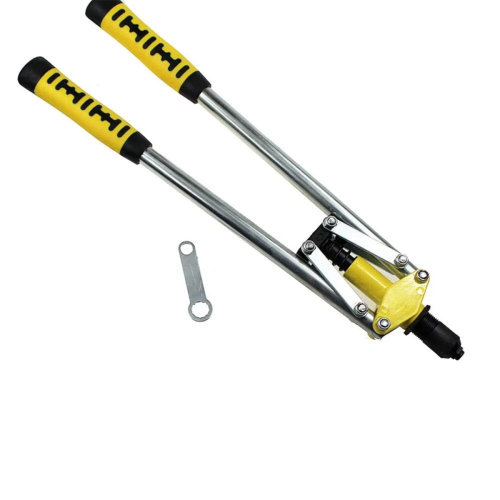 1set Double Core-Pulling Hand Riveter Manually Pull Rivet Cap Willow Tools 2