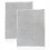 2Pcs 3005939 Aluminum Ice Machine Filter Fits for Manitowoc Replace 30-0593-9 8010256 7