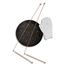 Copper Dowsing Rods Kit, 2Pcs 99.9% Pure Divining Set for , Water Divining, Finding Gold