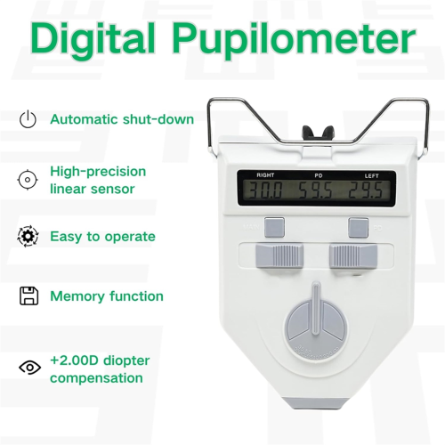 Optical Digital Pupilometer, PD Meter Interpupillary Distance Measuring Tool, Pupillary 45-82mm Tool 1