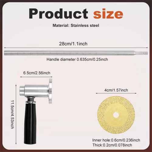 Inside Pipe Cutter PVC Plumbing Adjustable Cutting Depth Blade Repairing Tools 2