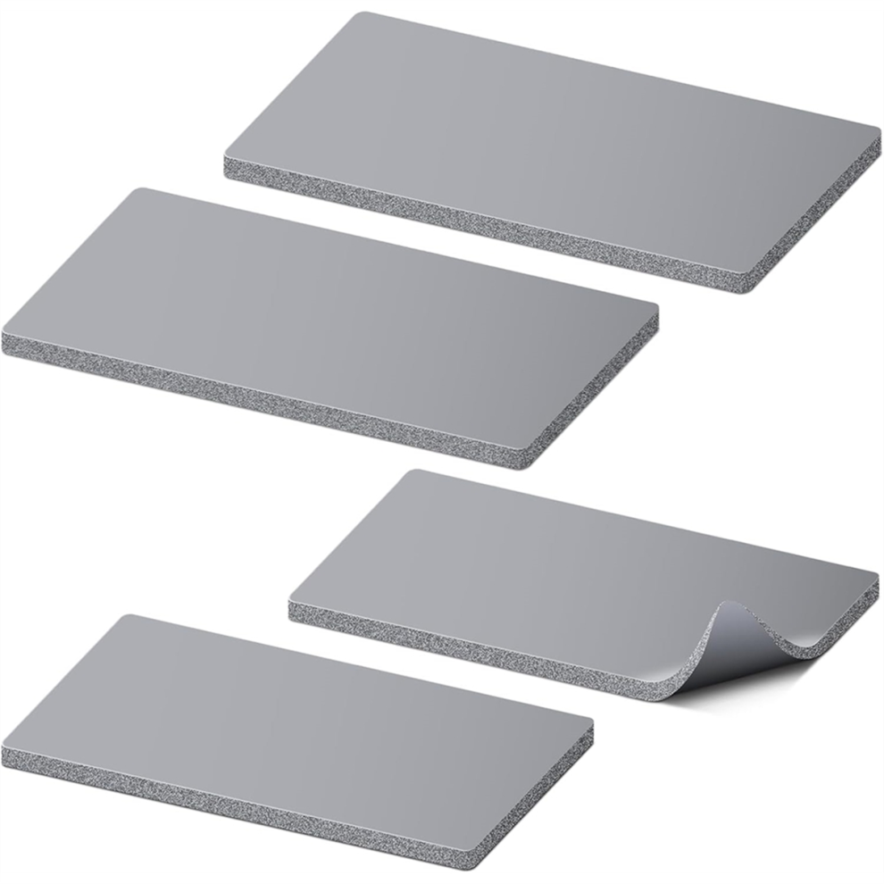Jehiatek Hat -Accessories - 4Pcs Silicone Heat -Pad,2 Sizes (7.87X3.35inch+6.50X2.60inch),For Diy, Business & Home Use