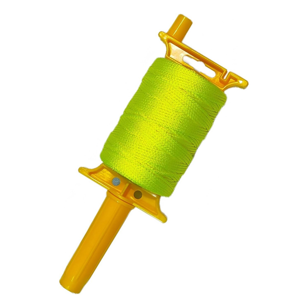Reloadable Line Reel, With Handle, 600 Ft Length Nylon Twine,18 Braided String For Gardening 4853128059476