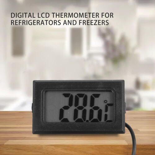 Digital Thermometer with LCD for Fridges Freezers 1