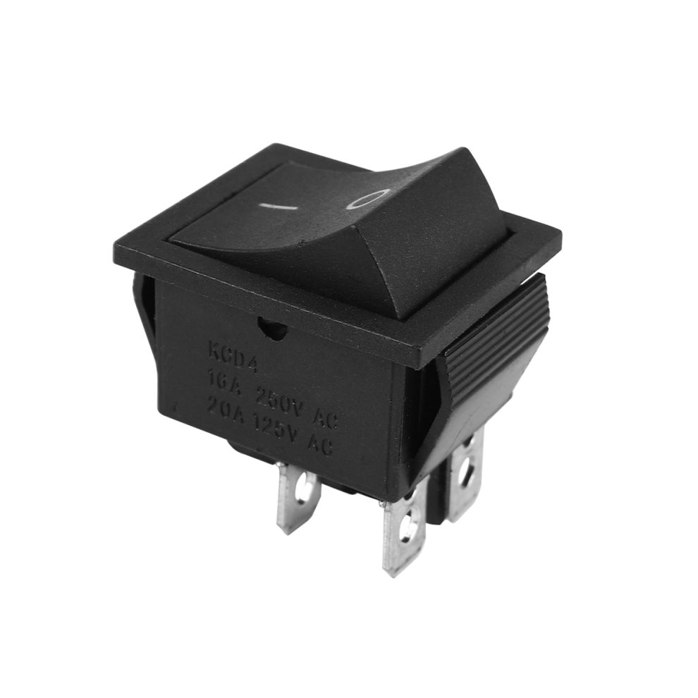 Ac 250V 16A 4 Pin On/Off I/O 2 Position Dpst Snap In Boat Rocker Switch 28X21mm 4852122902665