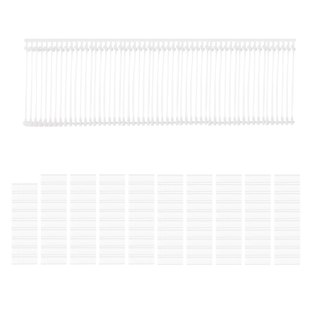 Jehiatek White 5000 Pcs Label Price Tagging Tag Barbs Fastener Pin 25Mm