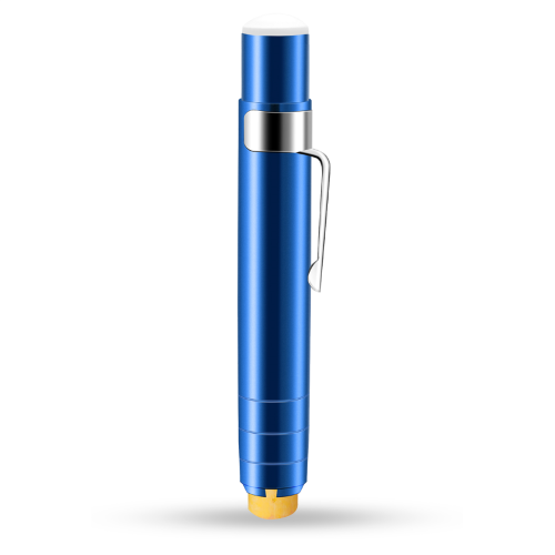 1 pcs Black Aluminum alloy Chalk Keeper Holder (blue) 1
