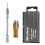 21pcs Pin Vise Hand Spiral Drill Mini Micro-Drill Bits Set Index Semi-automatic 8