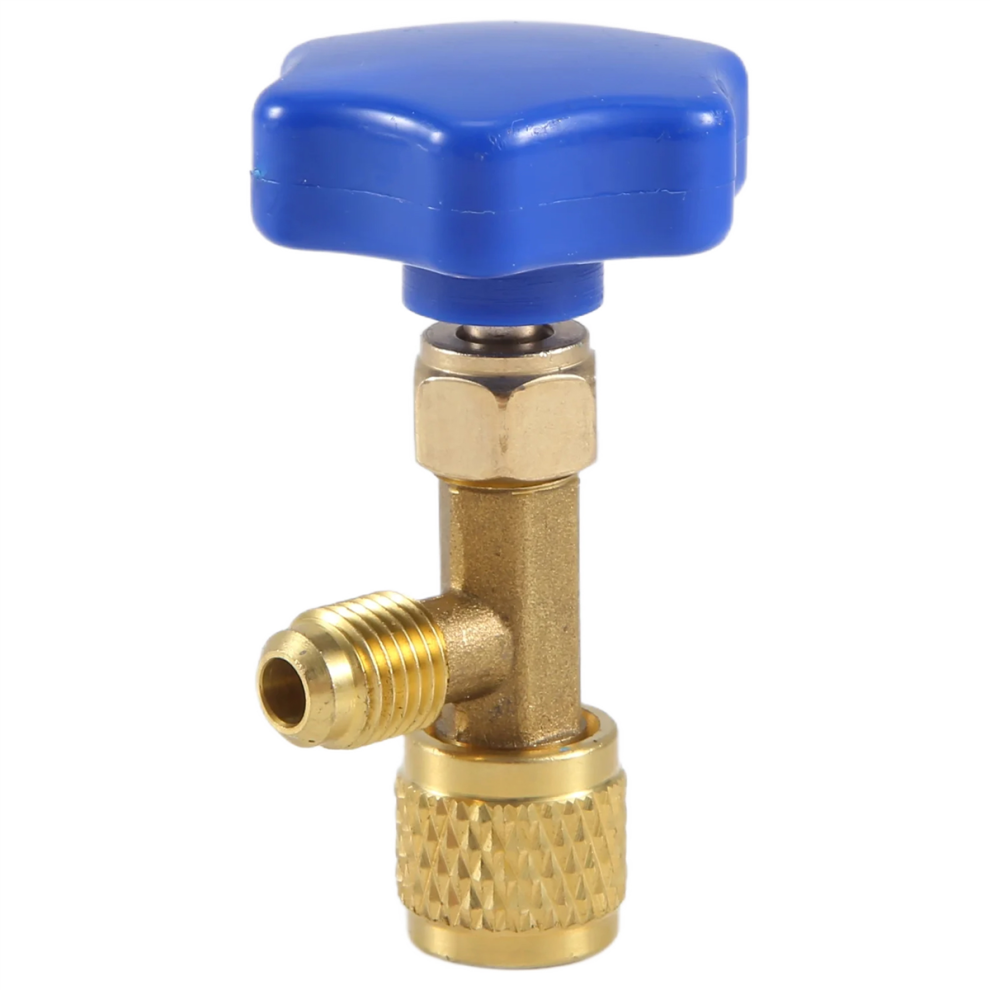 Low Pressure Dispensing Valve Bottle Opener 1/4 Sae Connector Refrigerant Can Tap For R22 R134a R410a Gas 4852122911346