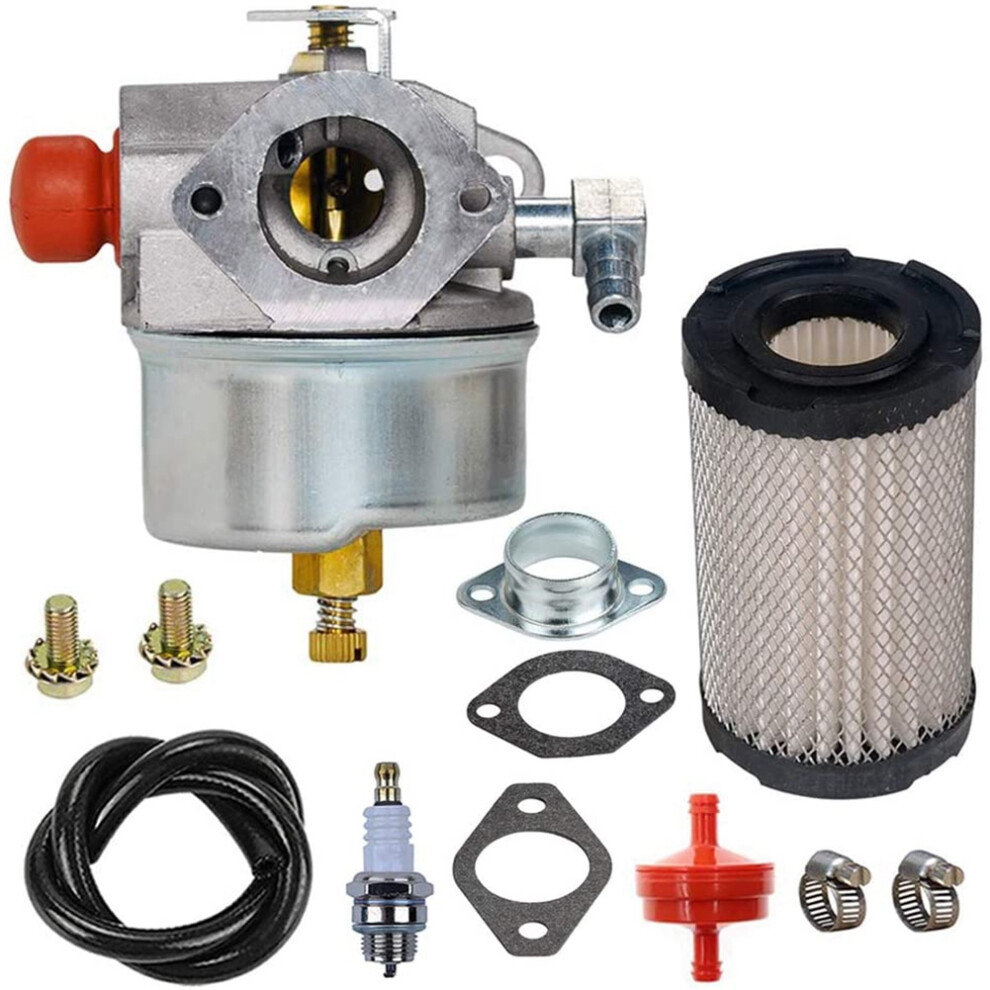 632795A Carburetor With Replacement Air Filter For Tvs90 Ecv100 Tvs120 Tvxl90 Tnt120 Lav35 Engine Carburettor 4852122916631