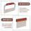 9PCS Silicone Soap Molds Kit,Rectangular Wooden Mold Cutter SlicerHandmade DIY for Cake Making 7