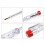10Pcs Current Tester 100-250V Phase Electrical Voltage Induced Electric Pen Detector Screwdriver Probe Test 3