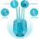 10 Pieces Crochet Hook Resin Mold Knitting Sweaters Tool Silicone with 1 Needle Storage Holder 6