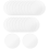 18 Pcs Clear Acrylic Disc 4 Inch Circle Sheet Thick Rounds Blanks Panel for DIY Crafts 3