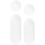 18 Pcs Clear Acrylic Disc 4 Inch Circle Sheet Thick Rounds Blanks Panel for DIY Crafts 1