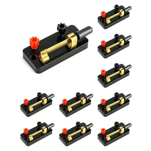 10Pcs Single Pole Throw Switch,Knife Switch:Used for Physics Laboratory,School Electronic Experimenting 2