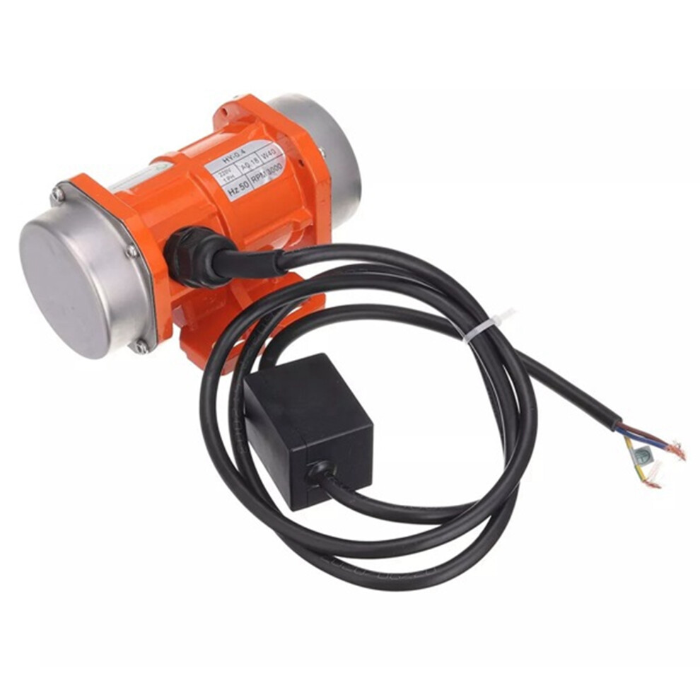 Jehiatek Concrete Vibrator, 220V 100W Vibration Motor With Adjustable Speed For Feeder, Shotcrete Machine, Washing Machine