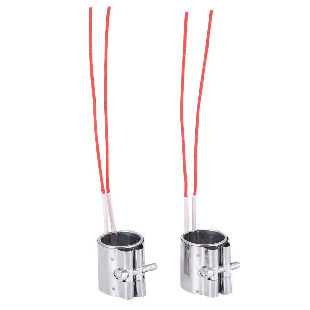 2Pcs/Lot Mica Band Heater 35X45mm 110V 150W Stainless Steel Heating Elements For Plastic Injection Machine 4852398661532