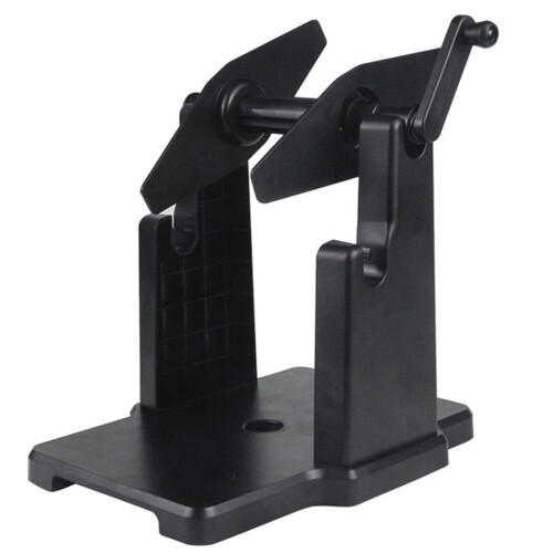 External Rolls Label Holder, 2 in 1 Fanfold Stack Paper Holder for Desktop Thermal Printer