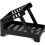 Label Holder for Roll and Fanfold Thermal Shipping Labels, Work with Desktop Printer, Black 3