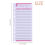 Expense Tracker Budget Sheets with Hole 24Pcs Loose Leaf Envelop for A6 Binder Wallet Pockets Planner 7