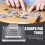 6 Pieces Stamp Blocks Acrylic Clear Stamping Tools with Grid Lines for Scrapbooking Crafts Making 4