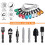 10PCS 1/4Inch Hex Shank Screwdriver Bits Holder Extension Bar Keychain Screw Adapter Drill Change(5 Colors) 7