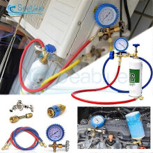 Recharge de climatiseur R22/R134a/R410a Équipement de remplissage de gaz réfrigérant Kit de remplissage