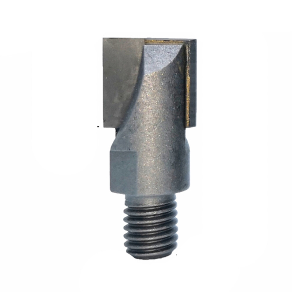1Pc 10Mm Shank Milling Cutter Wood Carving Cleaning Bottom Router Bit Threaded Spiral Knife(16Mm) 4852398677359