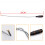 2PCS Flexible Magnetic Pickup Tool, 23.6inch Long Bend-It Magnet Snake Pickup, Bendable 2LB 5