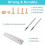 43Pcs Copper Rivets and Burrs, 4 Sizes Rivet Burrs Assortment Kit,for Belts Wallets Collars Leather Working 5