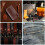43Pcs Copper Rivets and Burrs, 4 Sizes Rivet Burrs Assortment Kit,for Belts Wallets Collars Leather Working 3